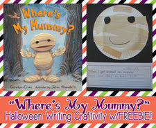 "Where's My Mummy?" Halloween Writing Craftivity with FREEBIE!