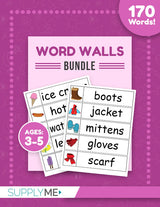 Word Walls Bundle - 170 Word Wall Words!