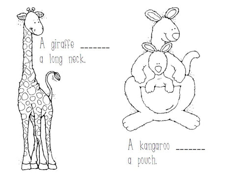 Zoo Animal &amp; Sight Word Emergent Reader