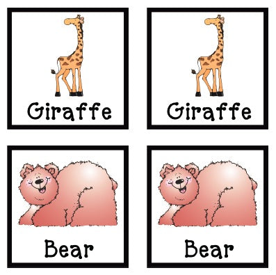 Zoo Animal Flash Cards