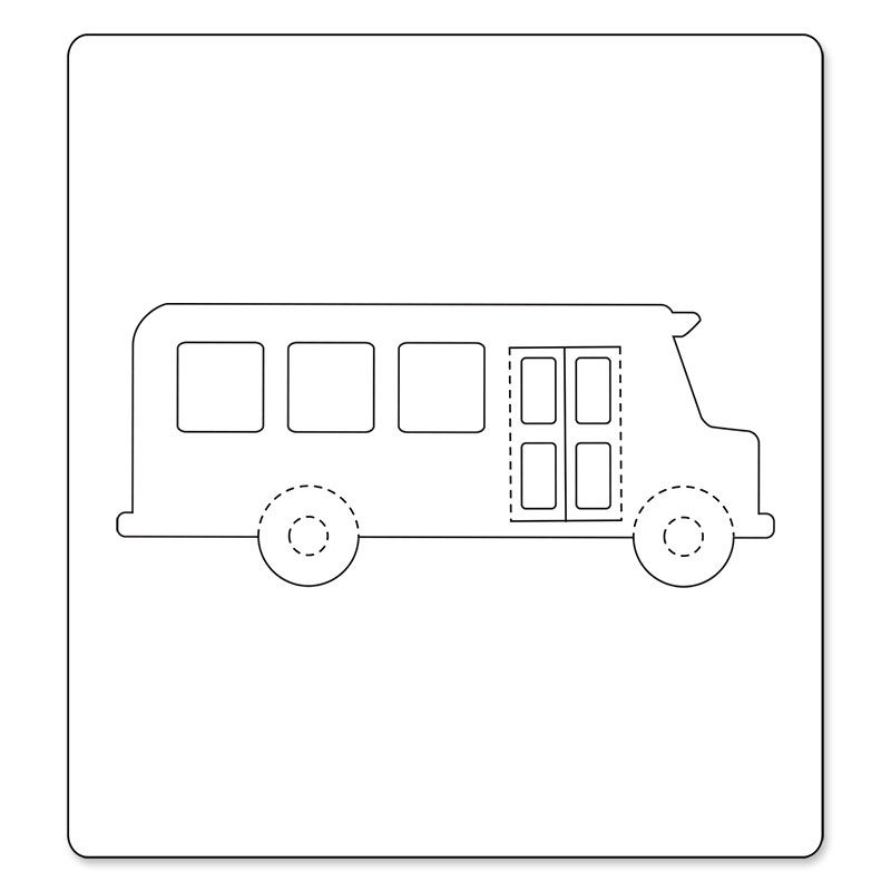 Sizzix Bigz Die School Bus (discontinued)