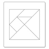 Sizzix Bigz Die Tangram (discontinued)