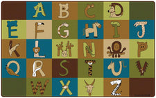 A To Z Animals – Nature, 7'6" x 12' Rectangle
