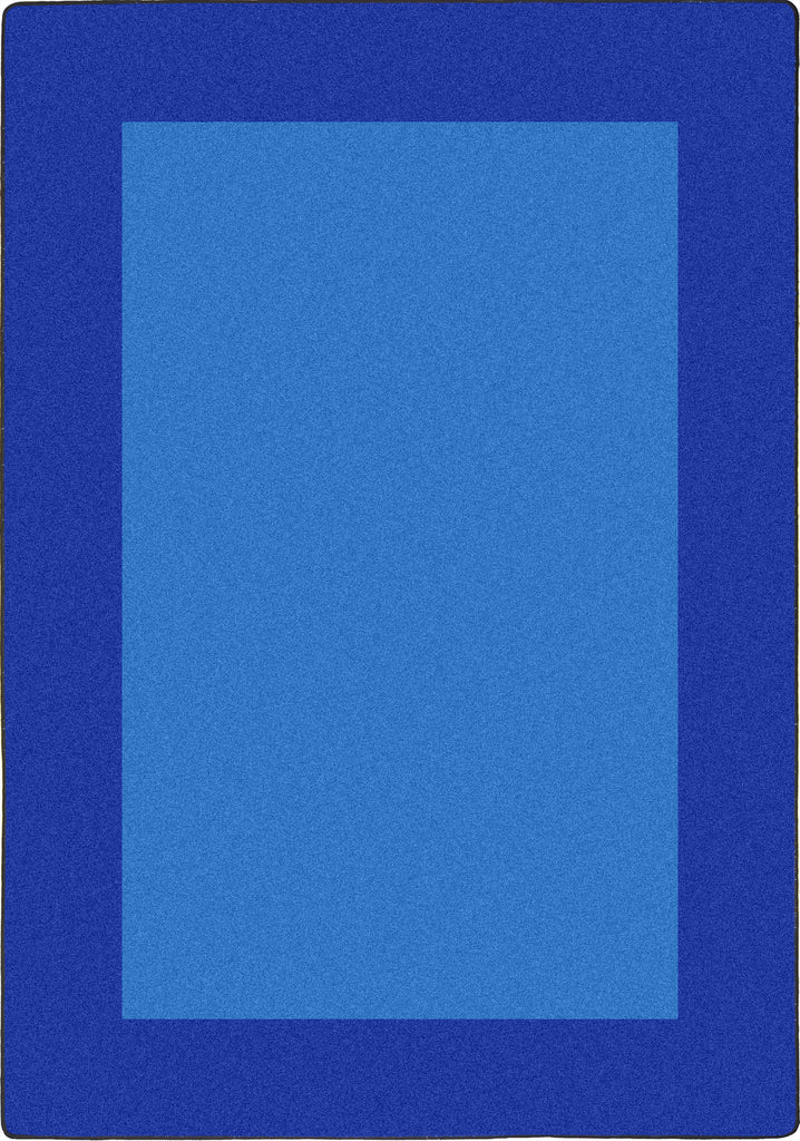 All Around™ Blue Classroom Carpet, 7'8" x 10'9" Rectangle
