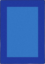 All Around™ Blue Classroom Carpet, 5'4" x 7'8" Rectangle
