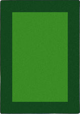 All Around™ Green Classroom Carpet, 5'4" x 7'8" Rectangle