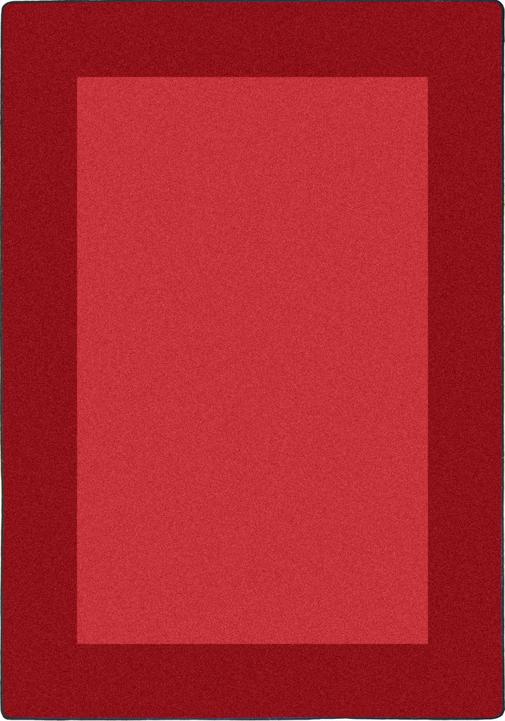 All Around™ Red Classroom Carpet, 7'8" x 10'9" Rectangle