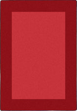 All Around™ Red Classroom Carpet, 5'4" x 7'8" Rectangle