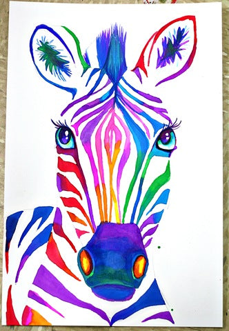 Art Idea for Learning Analogous Colors!