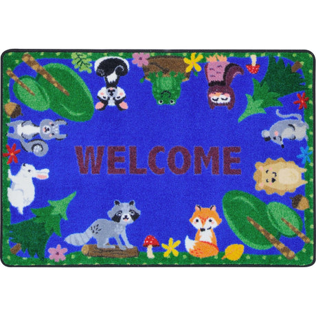 Animals Among Us™ Classroom Mat, 2'8" x 3'10" Rectangle