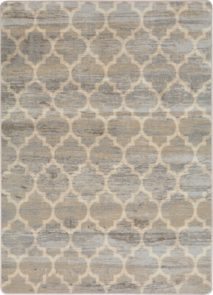 Antique Trellis™ Classroom Rug, 7'8" x 10'9" Rectangle
