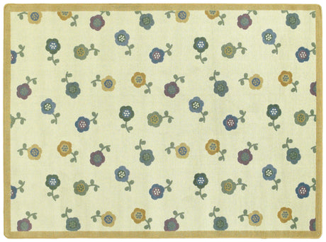 Awesome Blossom© Classroom Rug, 3'10" x 5'4"  Oval Soft