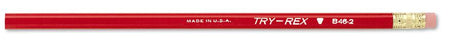 Pencils Try-Rex Regular 12/Pk With Eraser