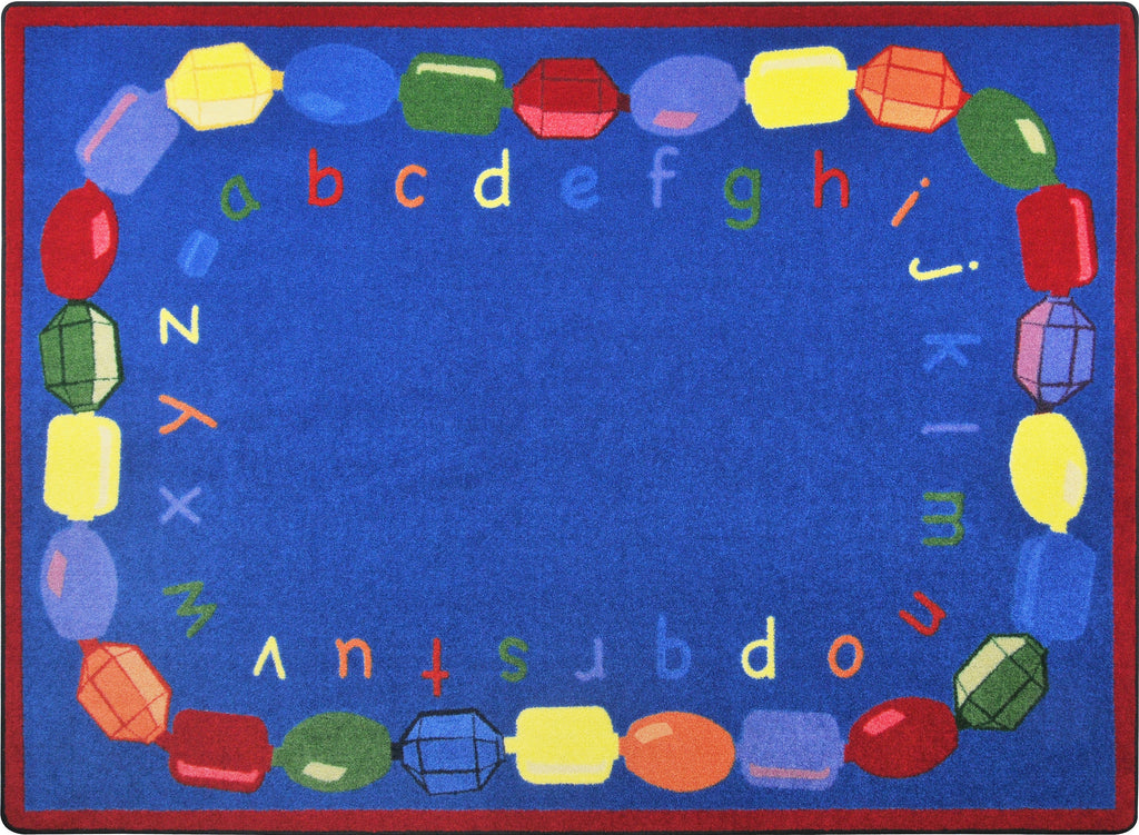 Baby Beads© Classroom Rug, 3'10" x 5'4" Rectangle