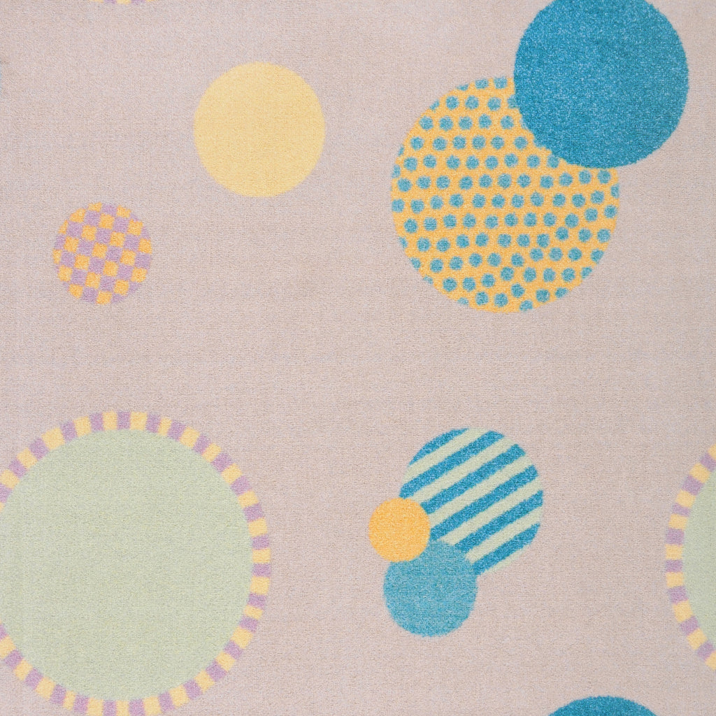 Baby Dots© Classroom Rug, 7'8" x 10'9" Rectangle Multi