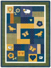 Baby Love© Classroom Rug, 3'10" x 5'4" Rectangle Bold