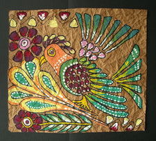 An Adaptation of Mexican Bark Paintings