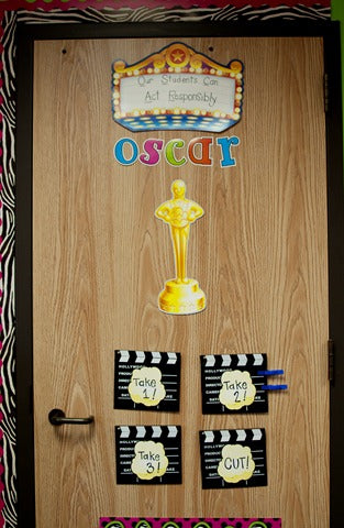 Oscar-Worthy Behavior - Hollywood Themed Bulletin Board