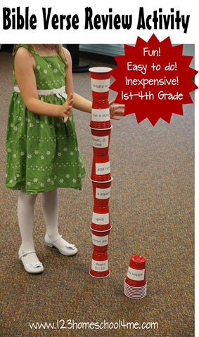 Bible Verse Review Game