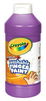 Washable Fingerpaint 16 Oz Violet