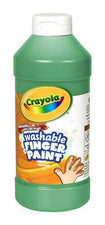 Washable Fingerpaint 16 Oz Green