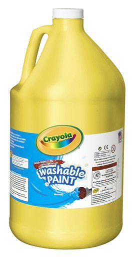 Washable Paint Gallon Yellow