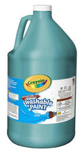 Washable Paint Gallon Turquoise