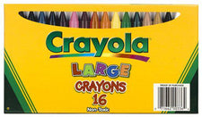 Crayola Large Size Crayon 16Pk