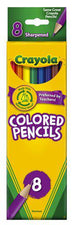 Crayola Colored Pencils 8 Count Assorted