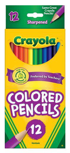 Crayola Colored Pencils 12 Color
