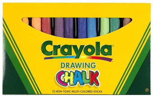 Crayola Colored Drawing Chalk Assorted