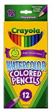 Watercolor Pencils 12 Count Full Length
