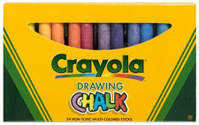Crayola Colored Drawing Chalk 24Pk