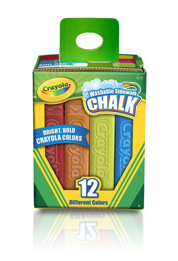 Crayola Washable Sidewalk Chalk 12 Count