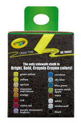 Crayola Washable Sidewalk Chalk 12 Count