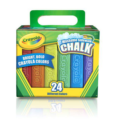 Crayola Washable Sidewalk Chalk 24 Count