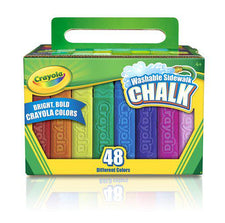 Crayola Washable Sidewalk Chalk 48 Count