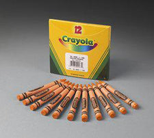 Crayola Bulk Orange Crayons, 12 Count