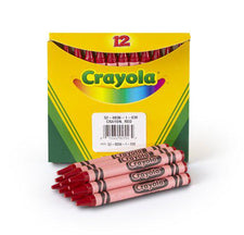 Crayola Bulk Red Crayons, 12 Count