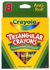 Crayola Triangular Crayons 8 Count
