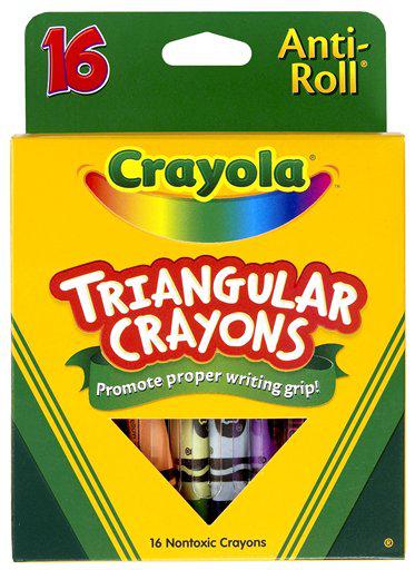 Crayola Triangular Crayons 16 Count