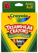 Crayola Triangular Crayons 16 Count
