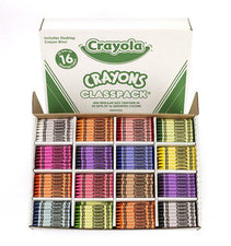Crayola Crayons Classpack, 800 Regular Size Crayons In 16 Colors