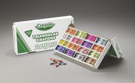 Crayola Crayon Classpack Triangular 16 Colors 256 Crayons