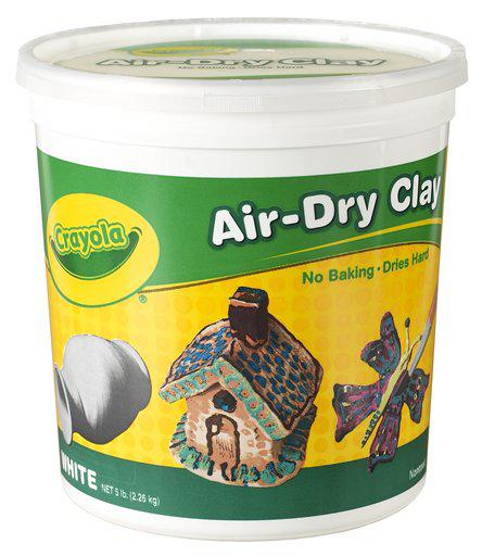 Crayola Air Dry Clay 5 Lbs White