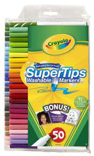 Washable Markers 50 Count Super Tips WithSilly Scents