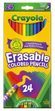 24 Count Erasable Colored Pencils