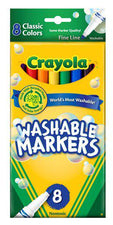 Washable Drawing Marker 8 Colors
