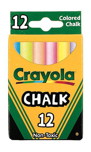 Crayola Colored Low Dust Chalk