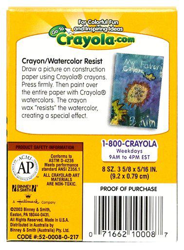 Crayola Regular Size 8 Colors